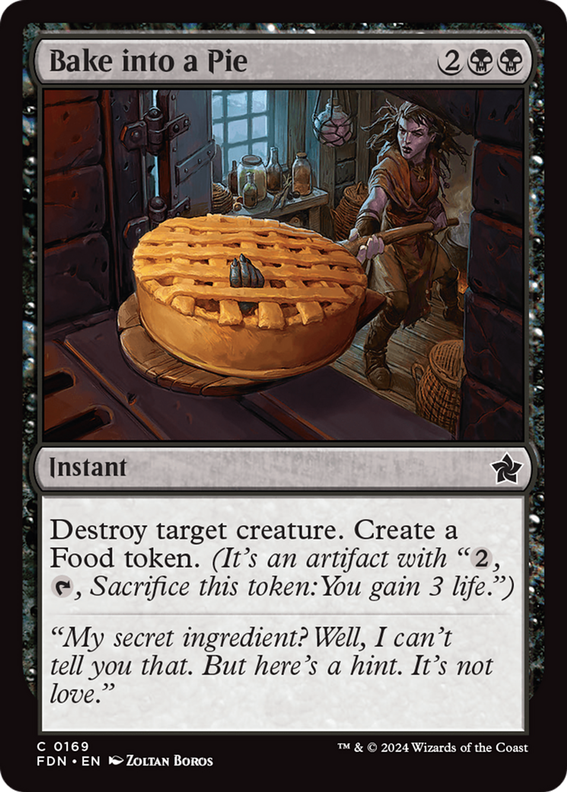 Faire cuire une tourte — Foundations — Magic: The Gathering