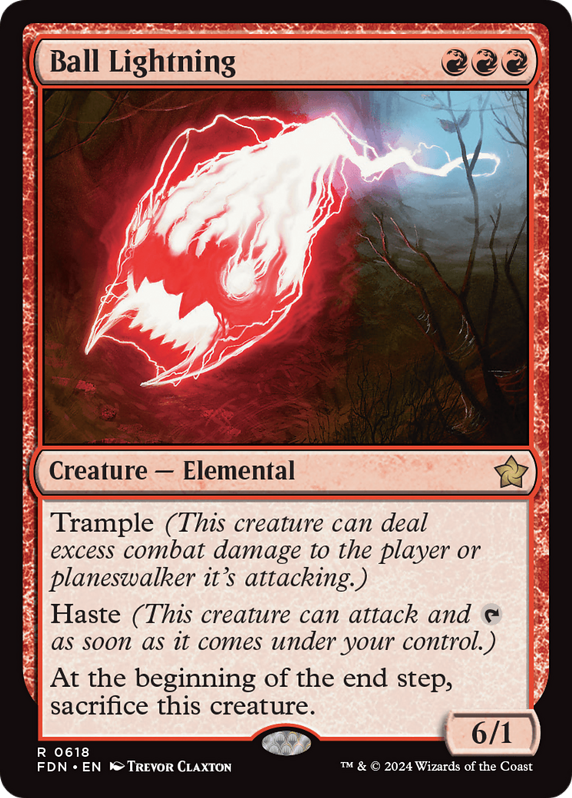 Boule fulgurante — Foundations — Magic: The Gathering