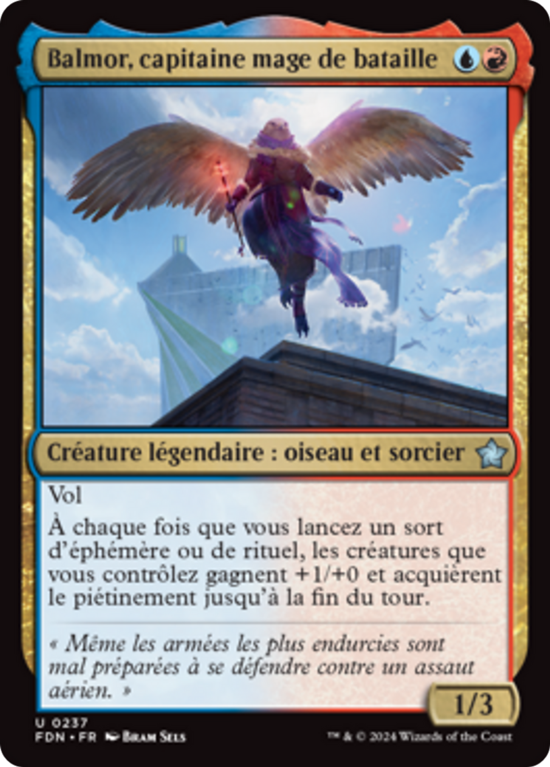 Balmor, capitaine mage de bataille — Foundations — Magic: The Gathering