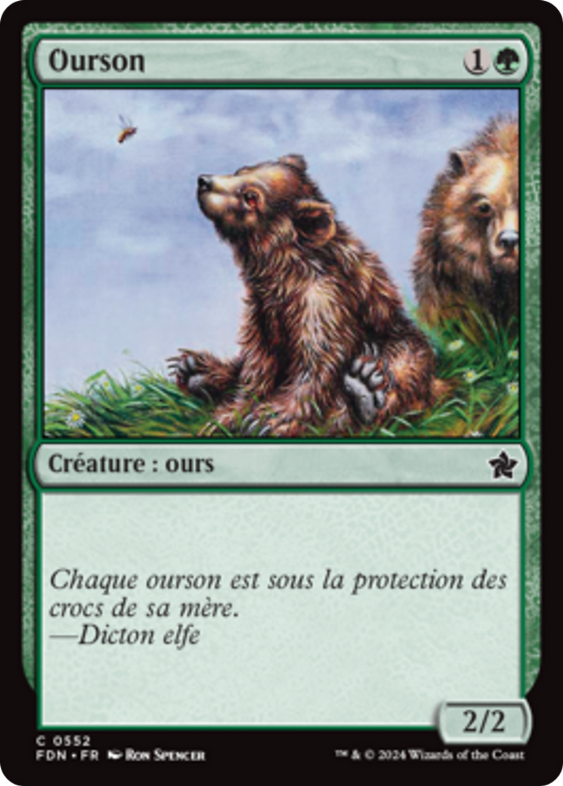 Ourson — Foundations — Magic: The Gathering