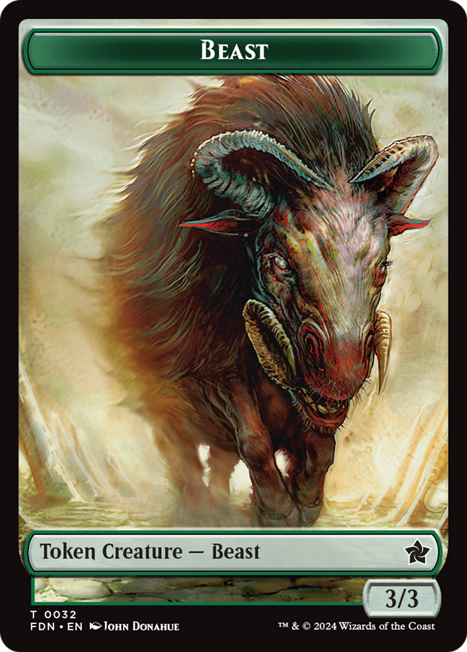 Beast — Foundations — Magic: The Gathering