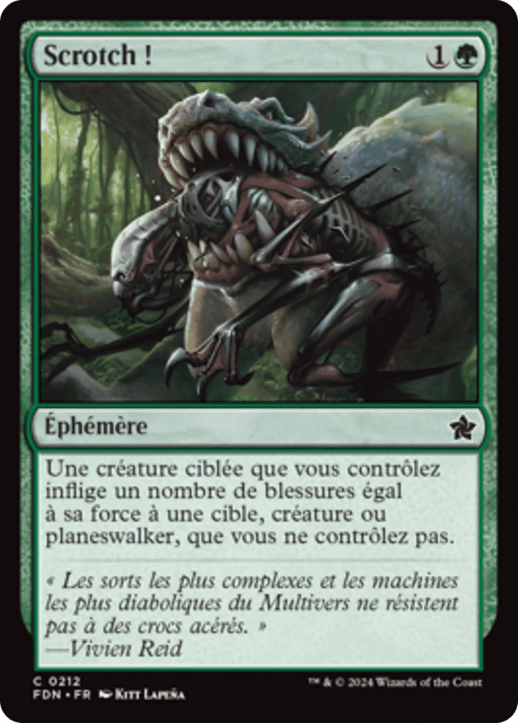 Scrotch ! — Foundations — Magic: The Gathering