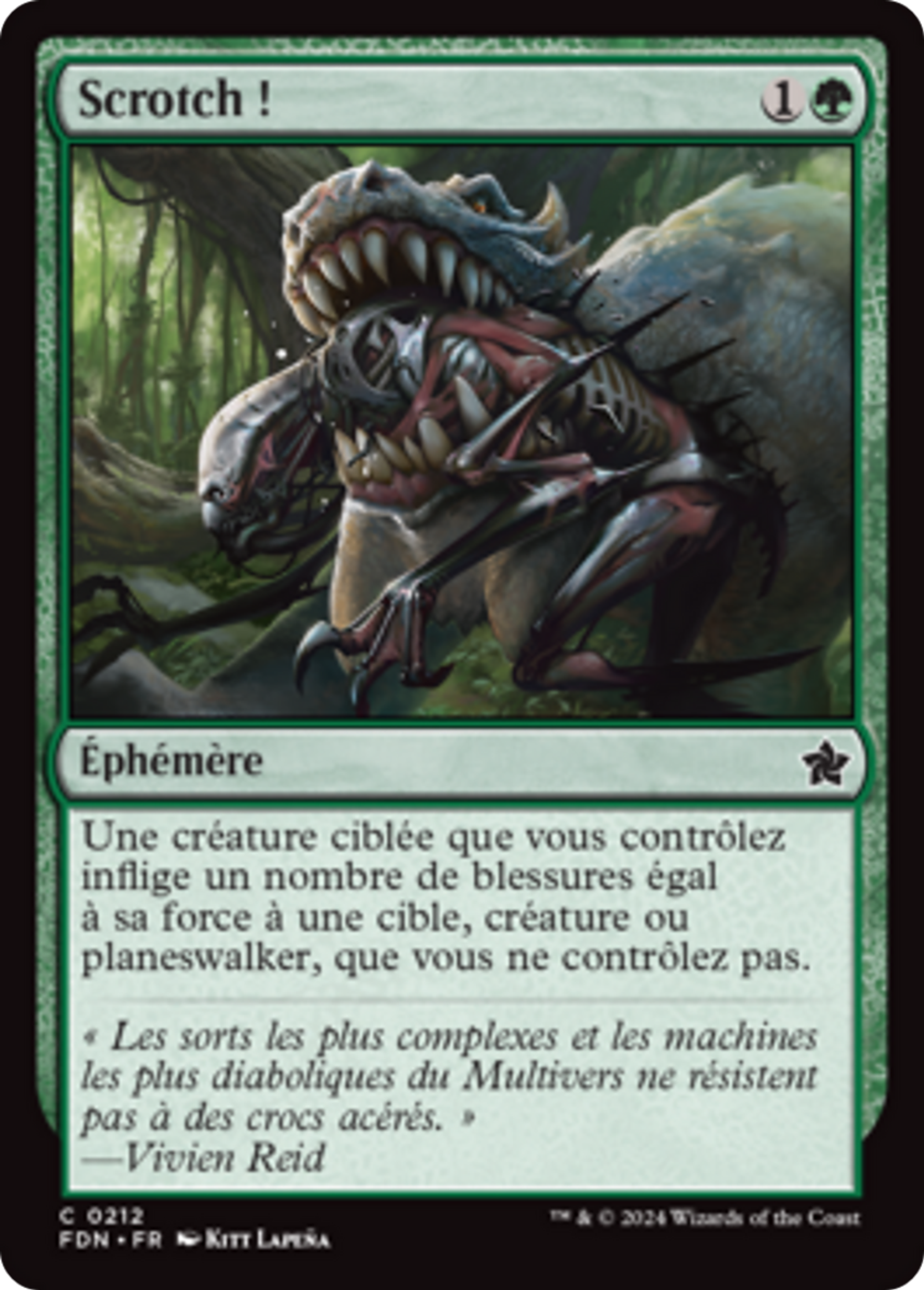 Scrotch ! — Foundations — Magic: The Gathering