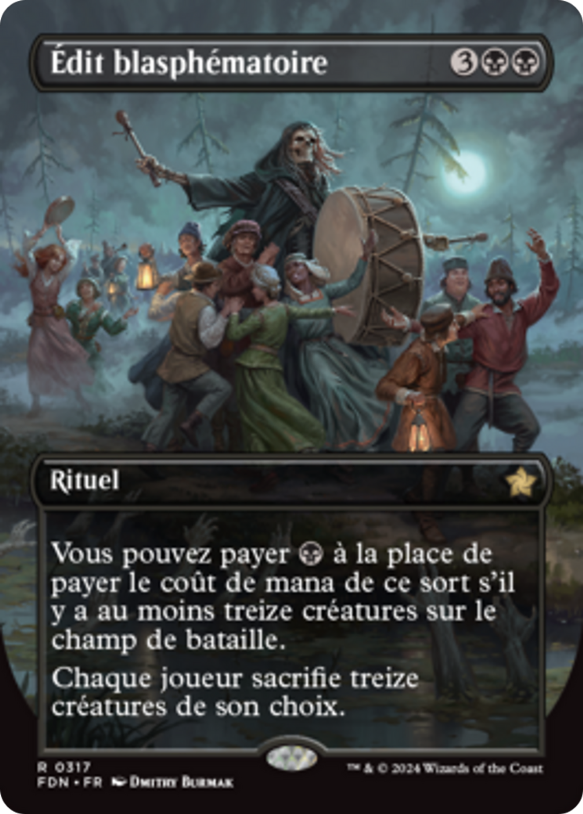 Édit blasphématoire — Foundations — Magic: The Gathering