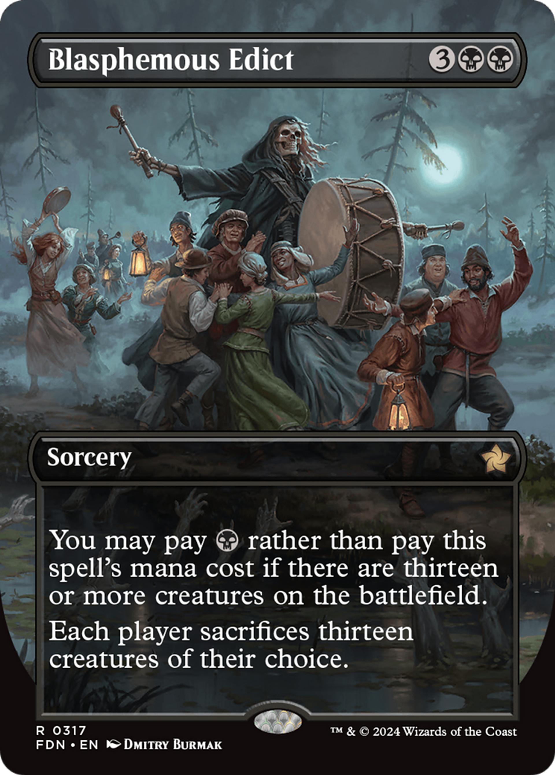 Édit blasphématoire — Foundations — Magic: The Gathering