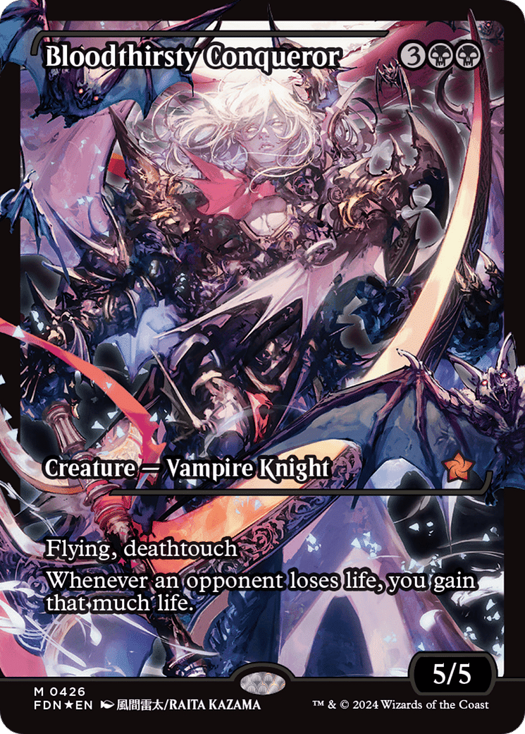 Bloodthirsty Conqueror — Foundations — Magic: The Gathering