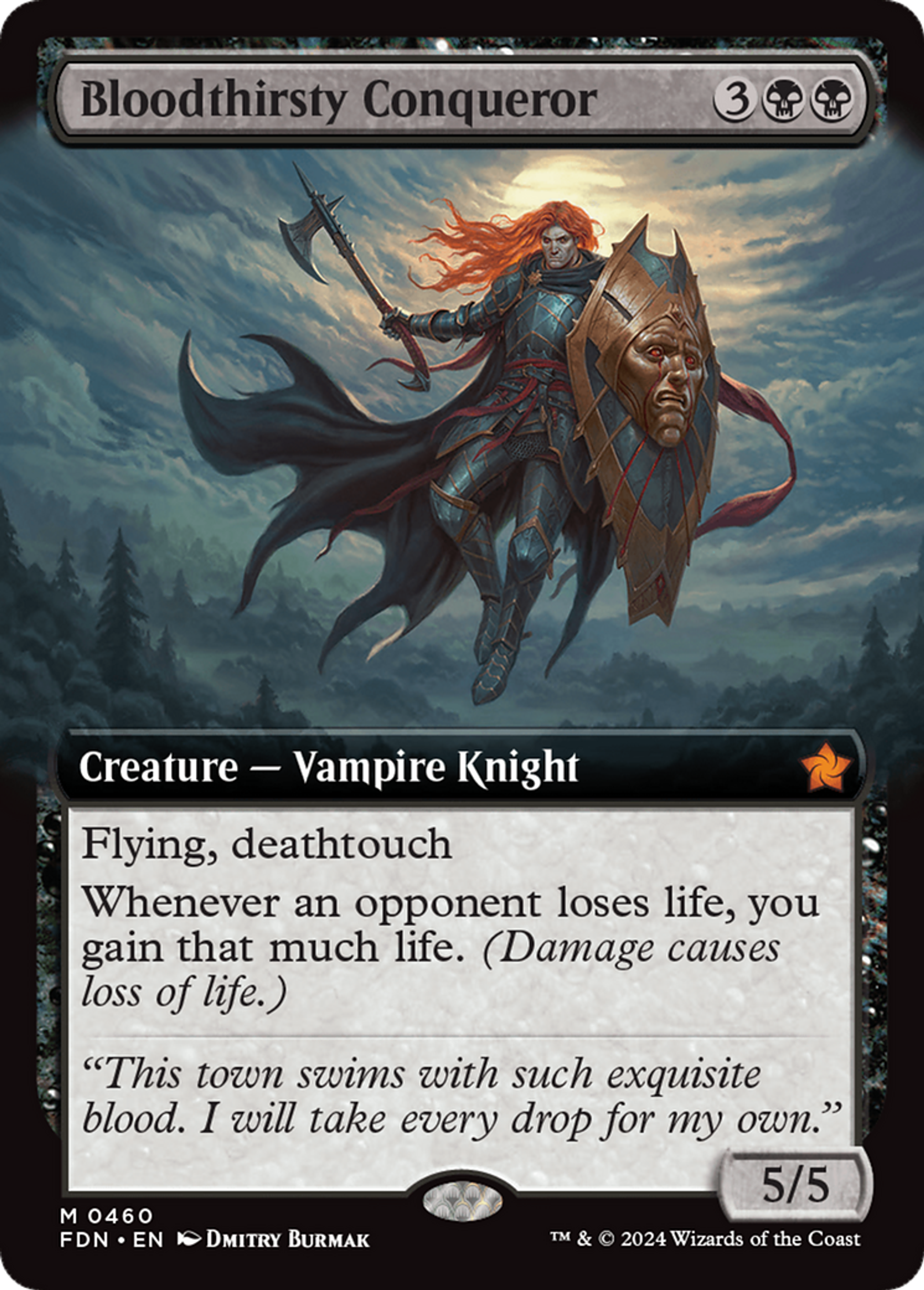 Conquérant assoiffé de sang — Foundations — Magic: The Gathering