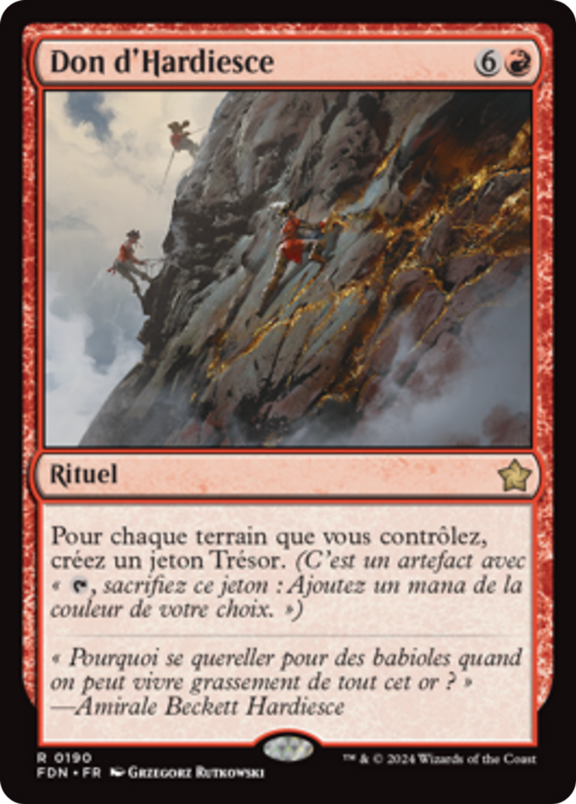Don d'Hardiesce — Foundations — Magic: The Gathering