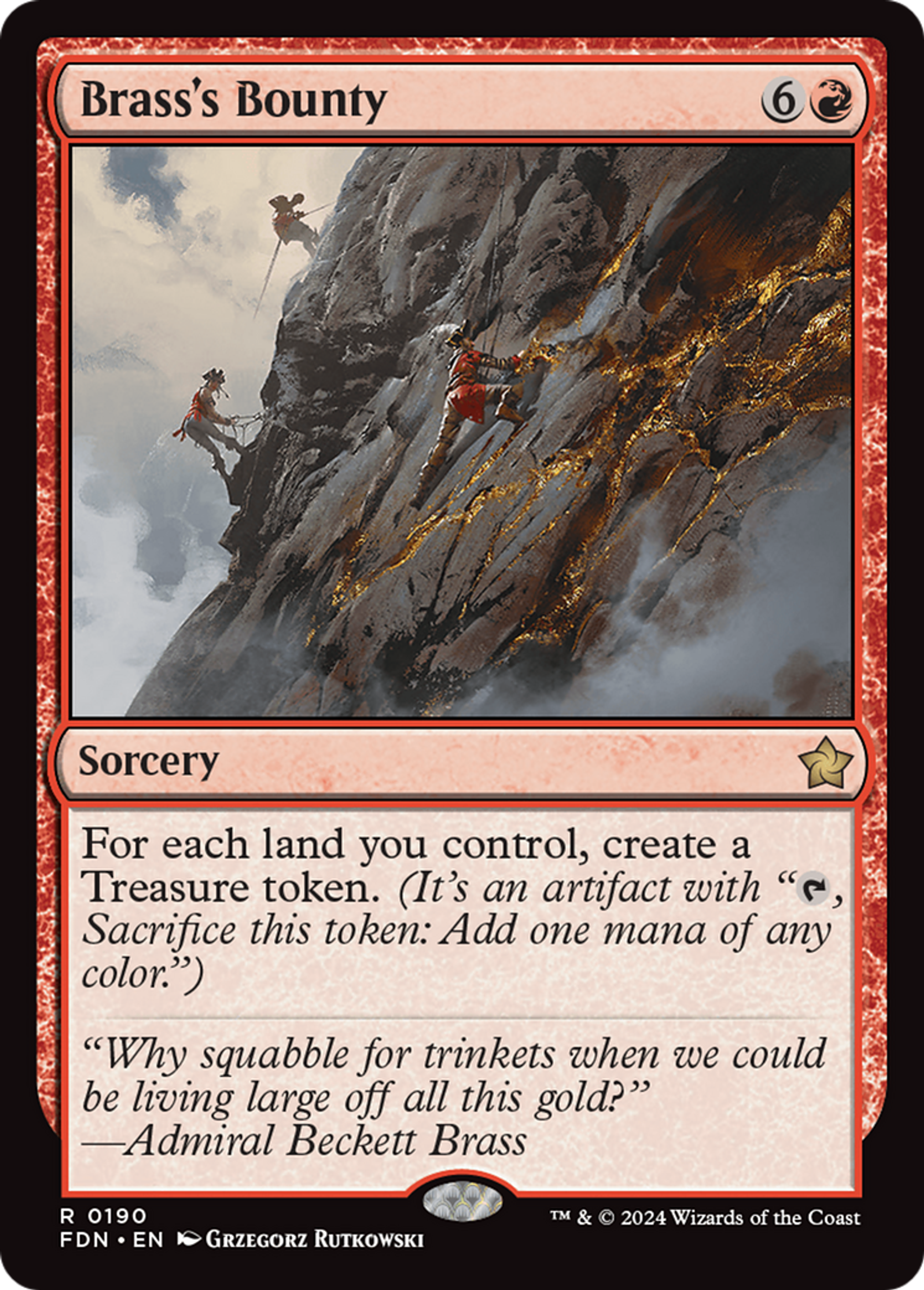 Brass's Bounty — Foundations — Magic: The Gathering