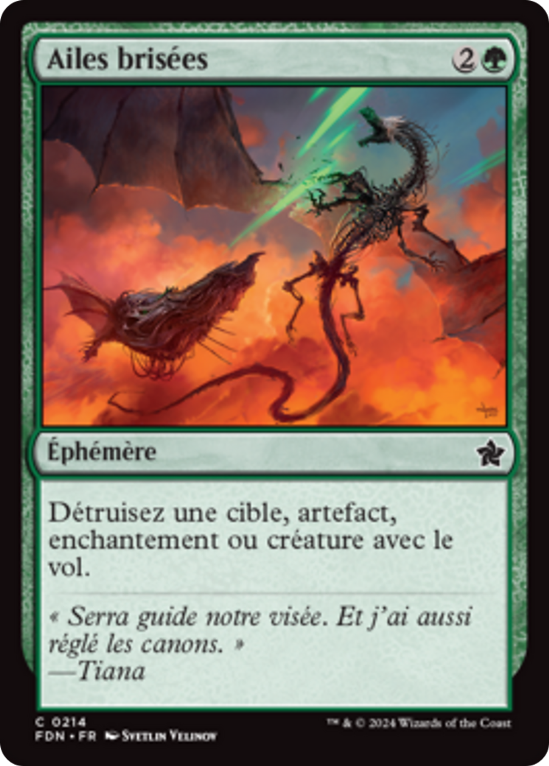 Ailes brisées — Foundations — Magic: The Gathering