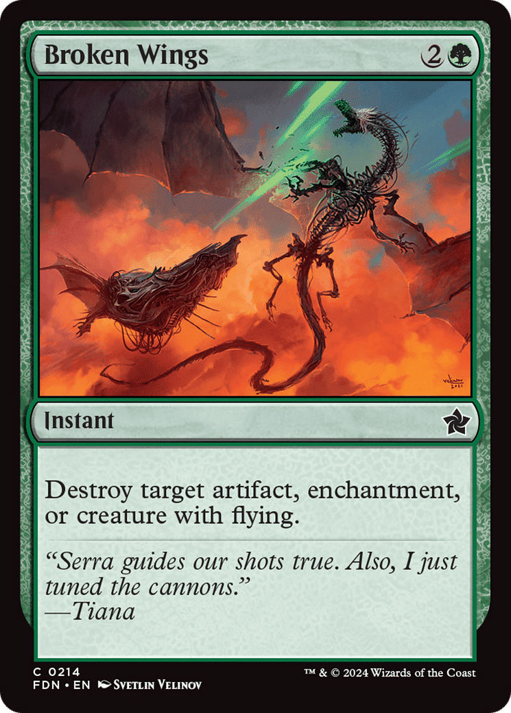 Broken Wings — Foundations — Magic: The Gathering