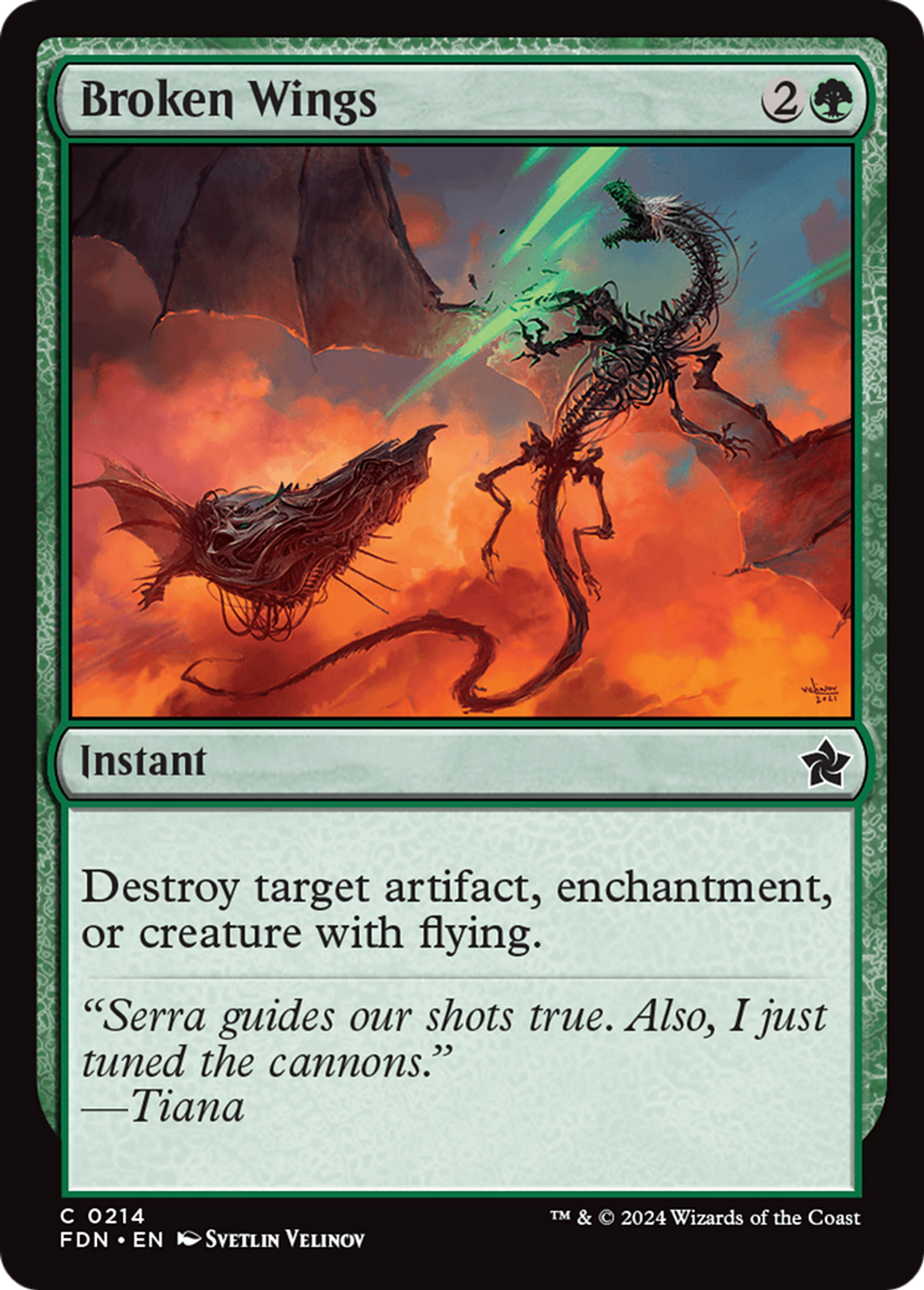 Broken Wings — Foundations — Magic: The Gathering