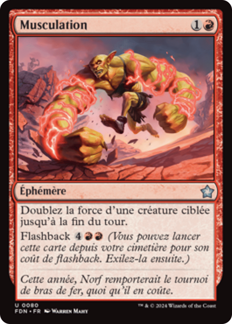 Musculation — Foundations — Magic: The Gathering