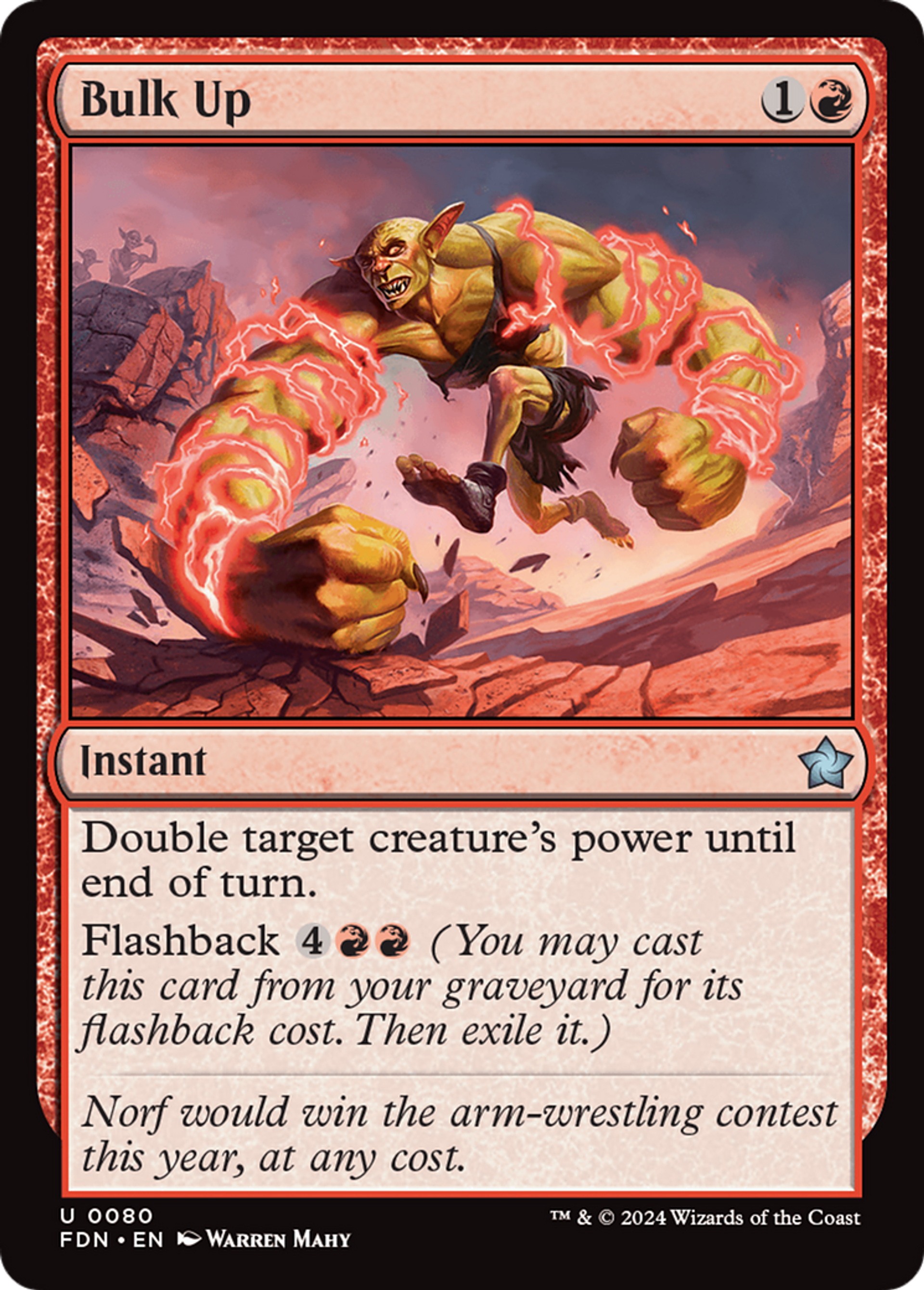 Musculation — Foundations — Magic: The Gathering