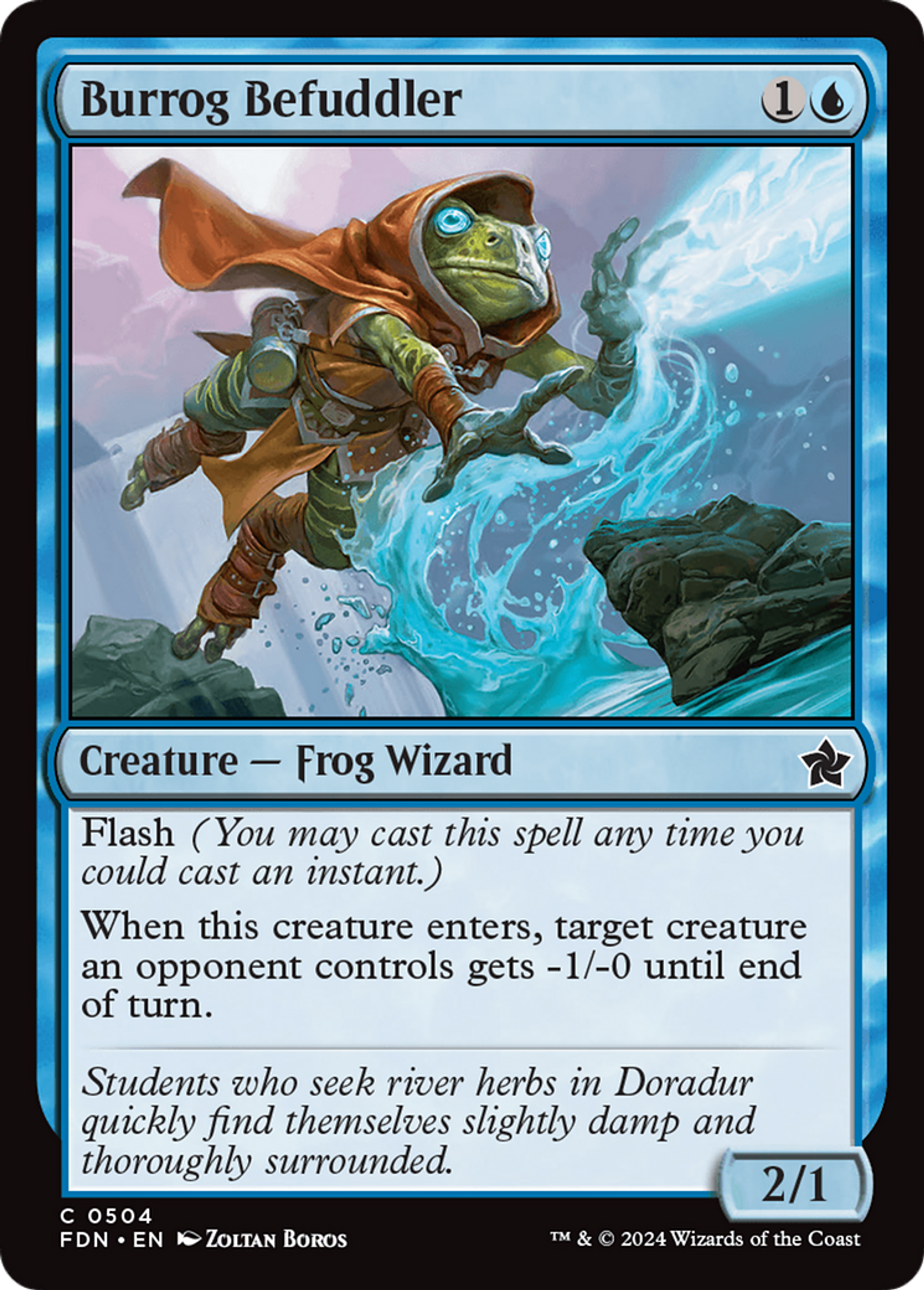 Embrouilleur burrog — Foundations — Magic: The Gathering