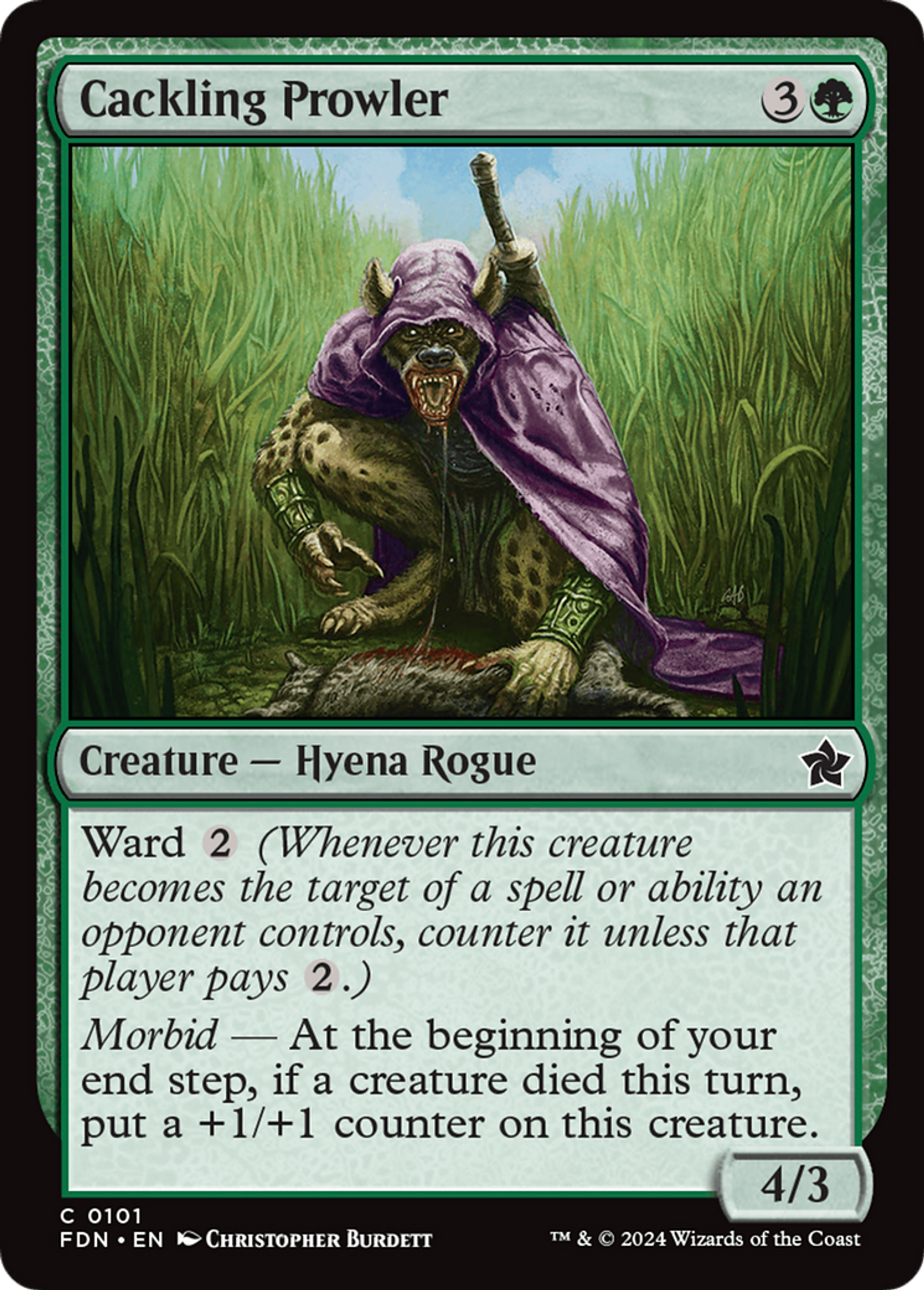 Rôdeur caquetant — Foundations — Magic: The Gathering
