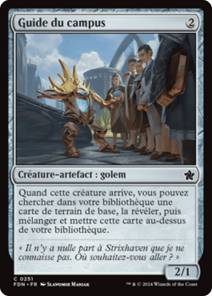 Guide du campus — Foundations — Magic: The Gathering