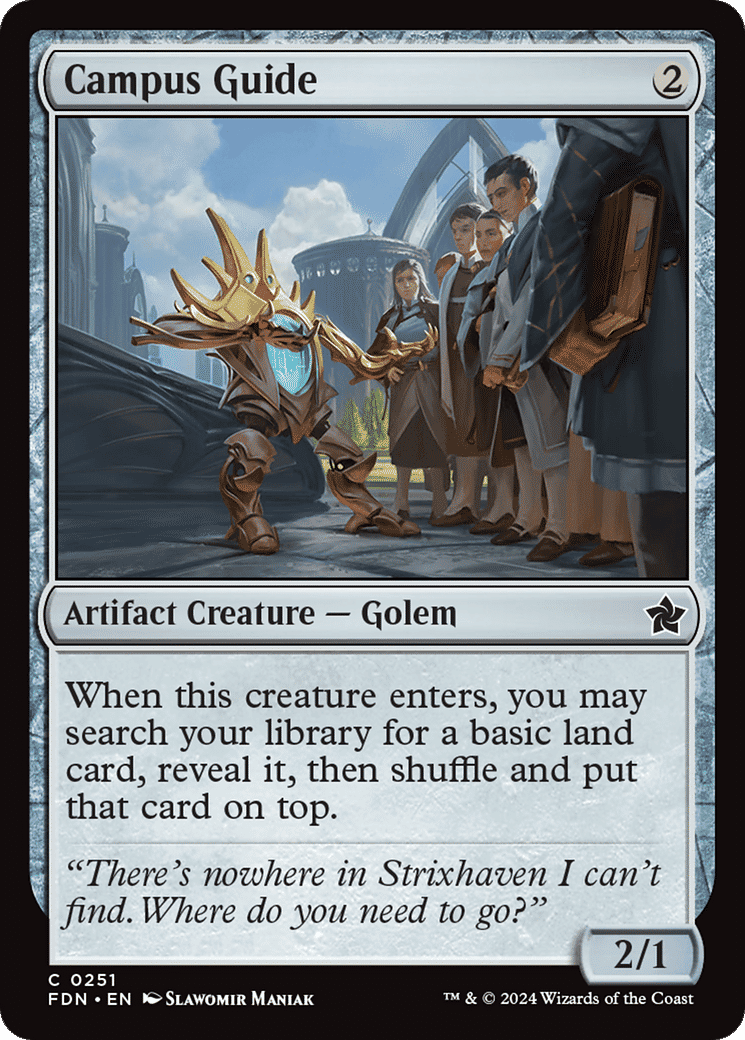 Campus Guide — Foundations — Magic: The Gathering