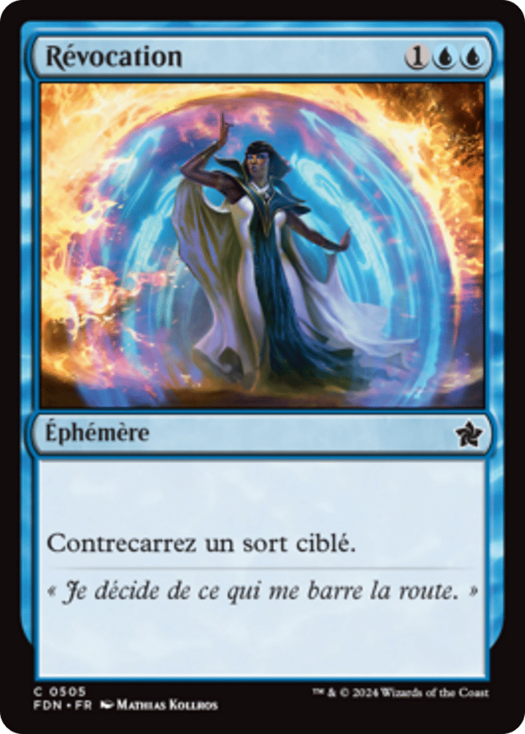 Révocation — Foundations — Magic: The Gathering
