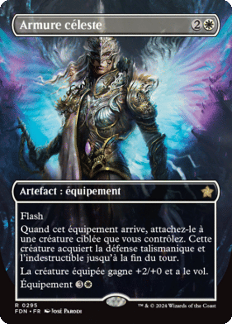 Armure céleste — Foundations — Magic: The Gathering