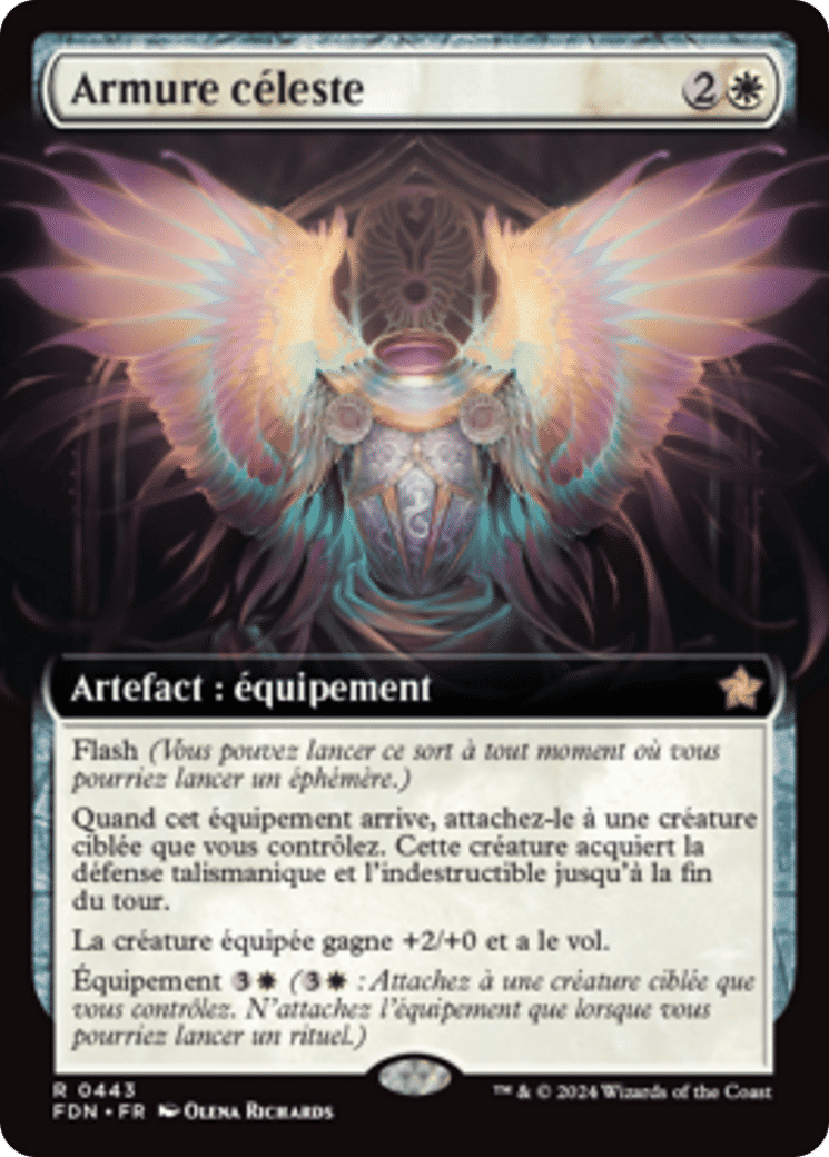 Armure céleste — Foundations — Magic: The Gathering