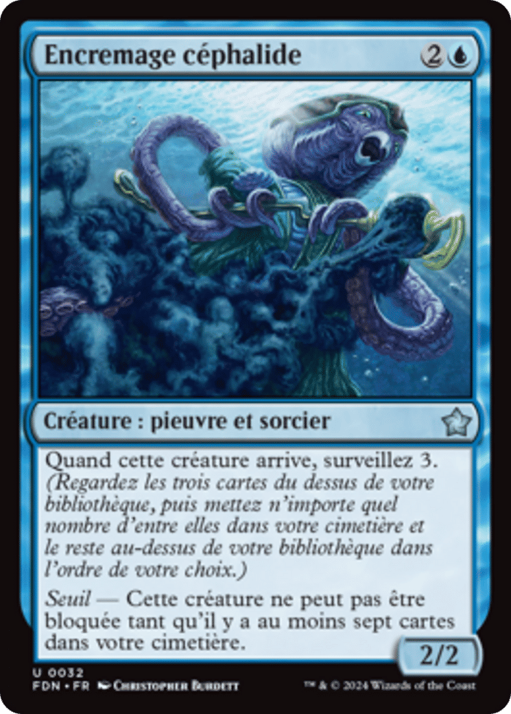 Encremage céphalide — Foundations — Magic: The Gathering
