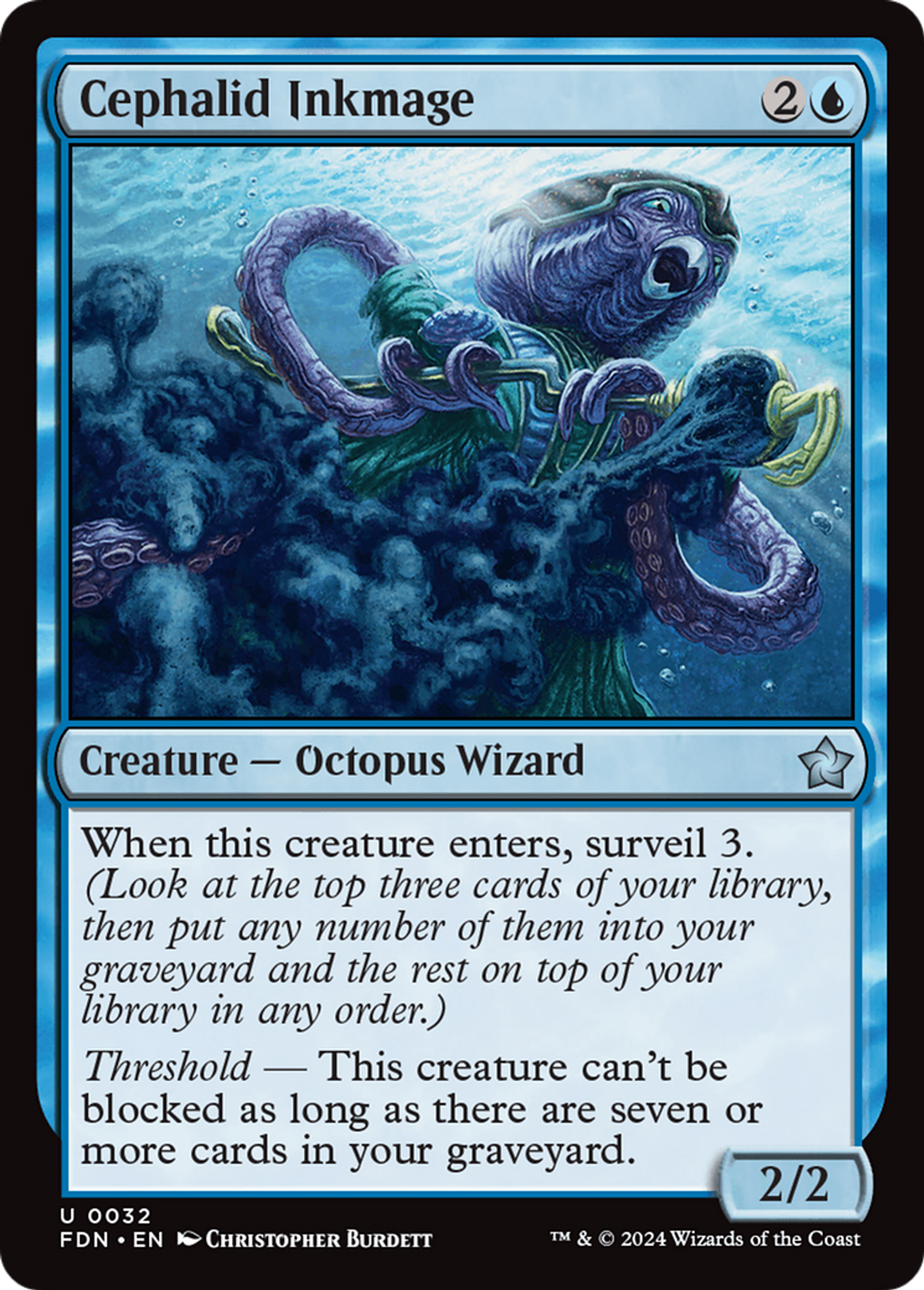 Encremage céphalide — Foundations — Magic: The Gathering
