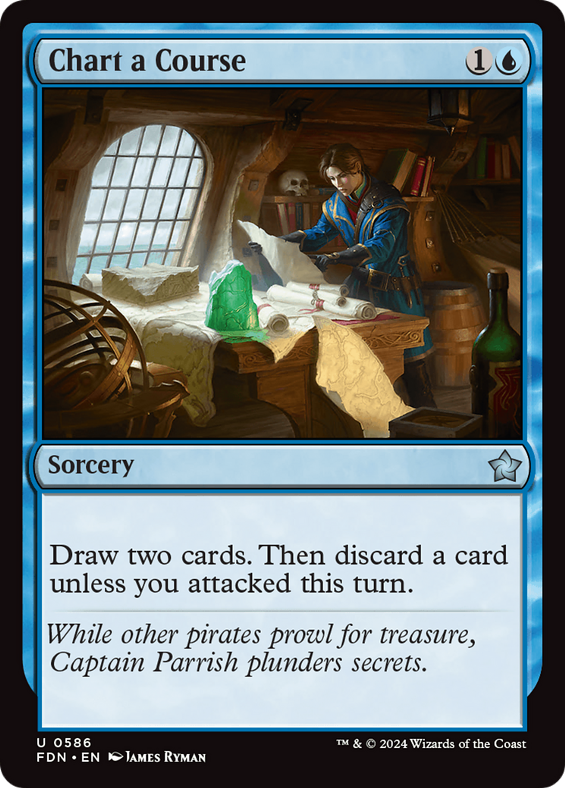 Tracer un cap — Foundations — Magic: The Gathering