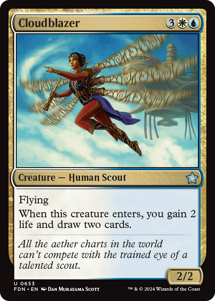 Cloudblazer — Foundations — Magic: The Gathering