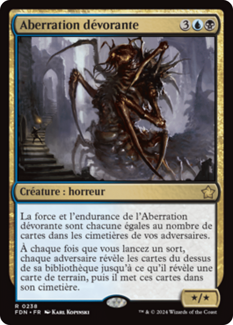 Aberration dévorante — Foundations — Magic: The Gathering