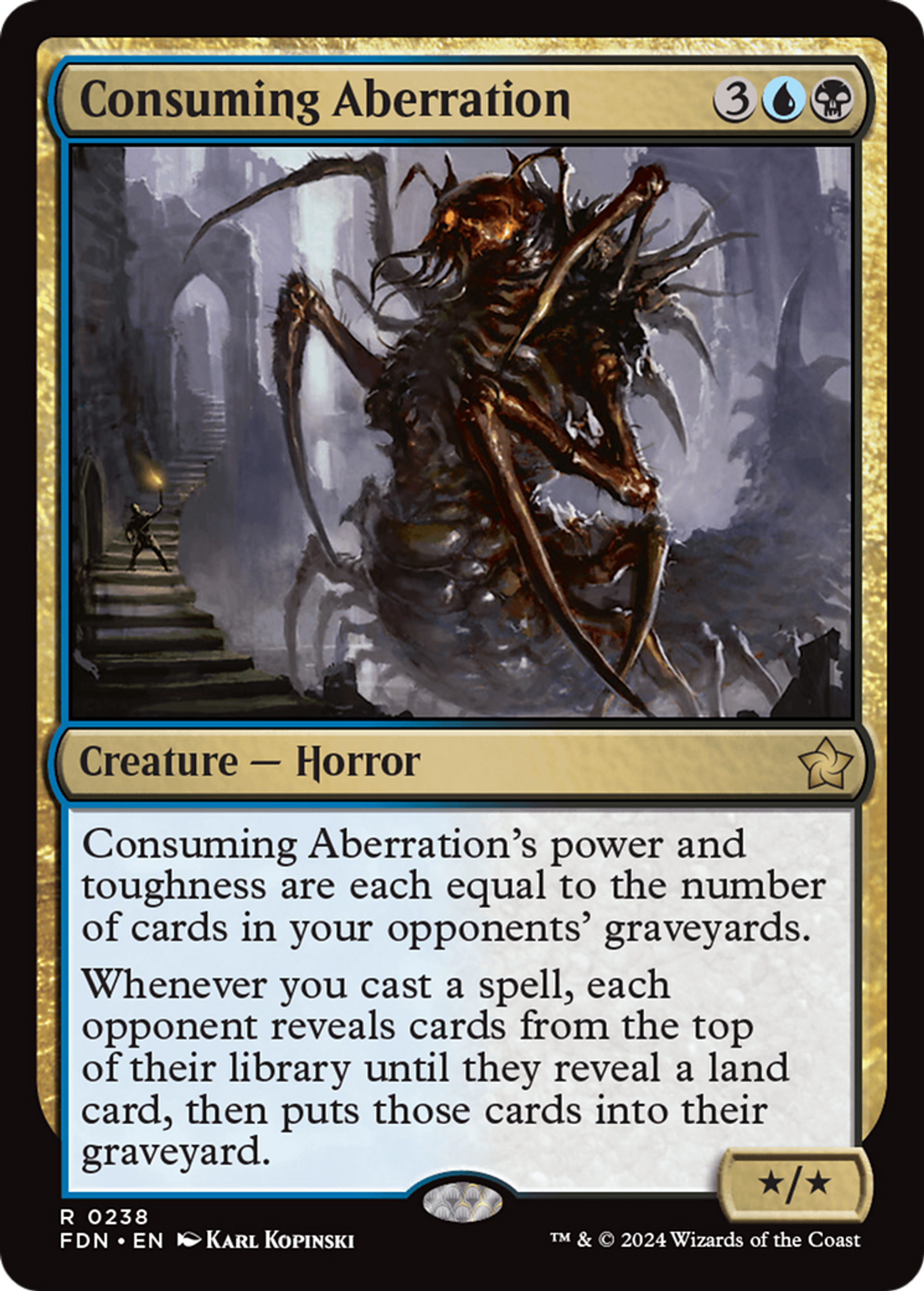 Aberration dévorante — Foundations — Magic: The Gathering