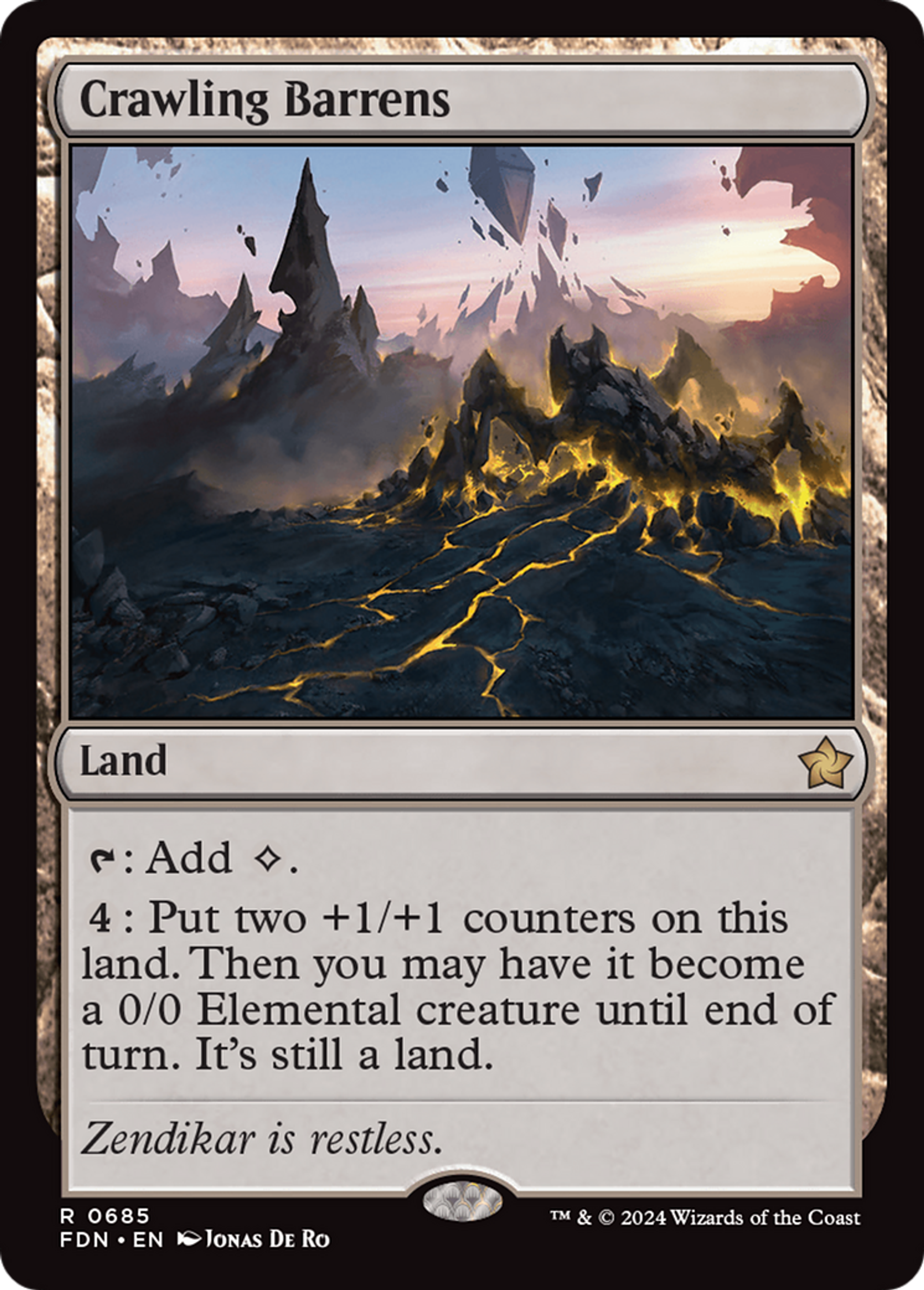 Landes rampantes — Foundations — Magic: The Gathering