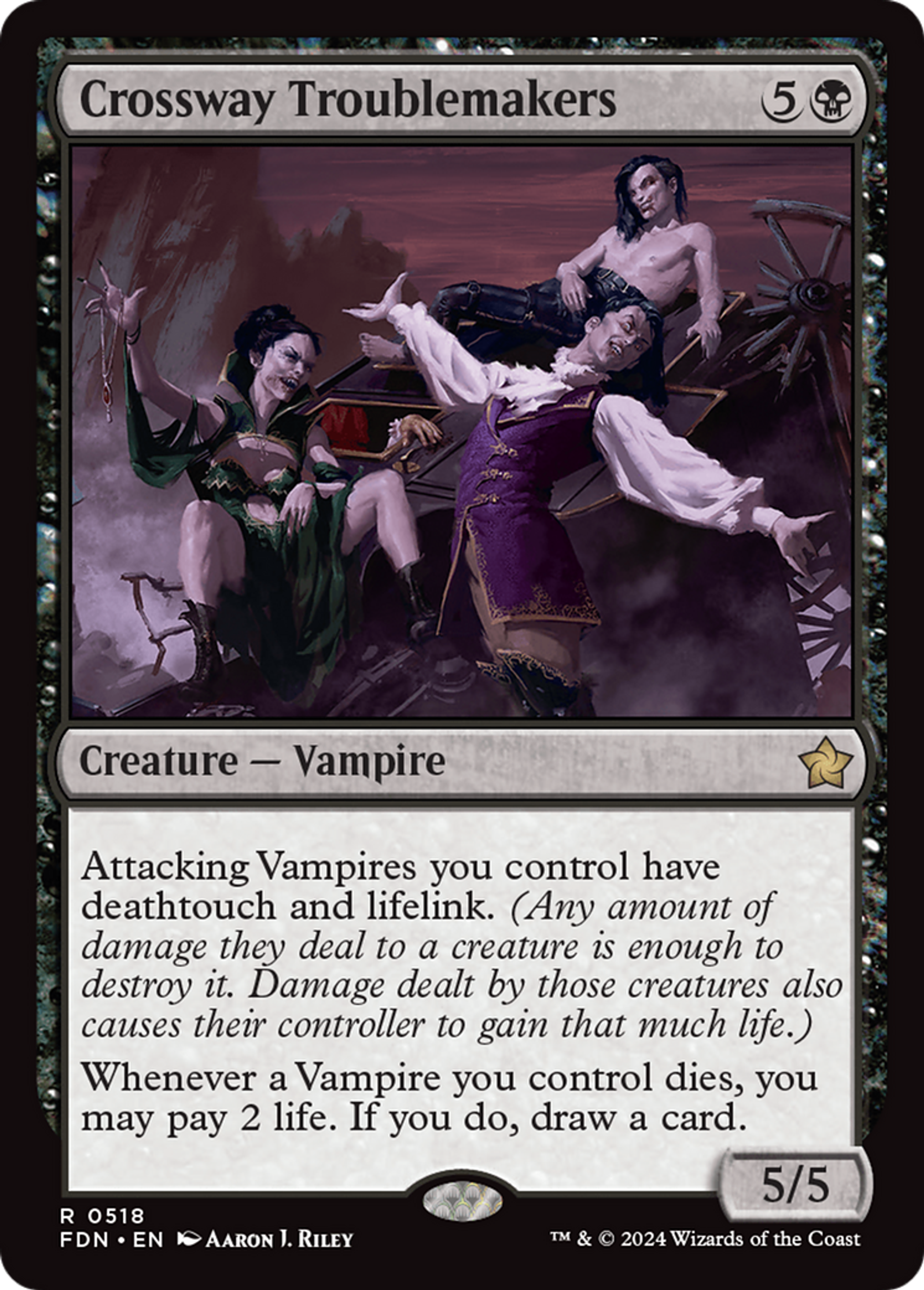 Fauteurs de troubles de la croisée — Foundations — Magic: The Gathering