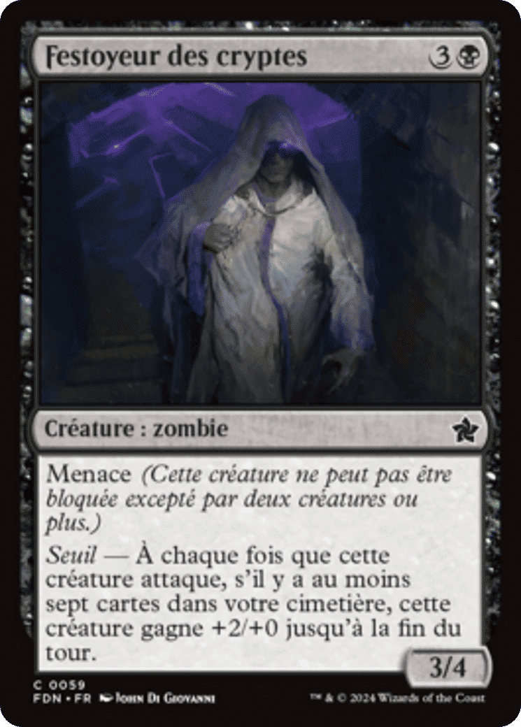 Festoyeur des cryptes — Foundations — Magic: The Gathering
