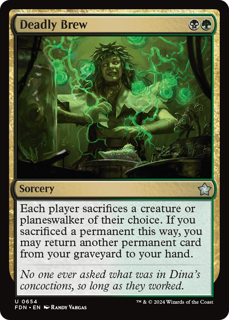Deadly Brew — Foundations — Magic: The Gathering