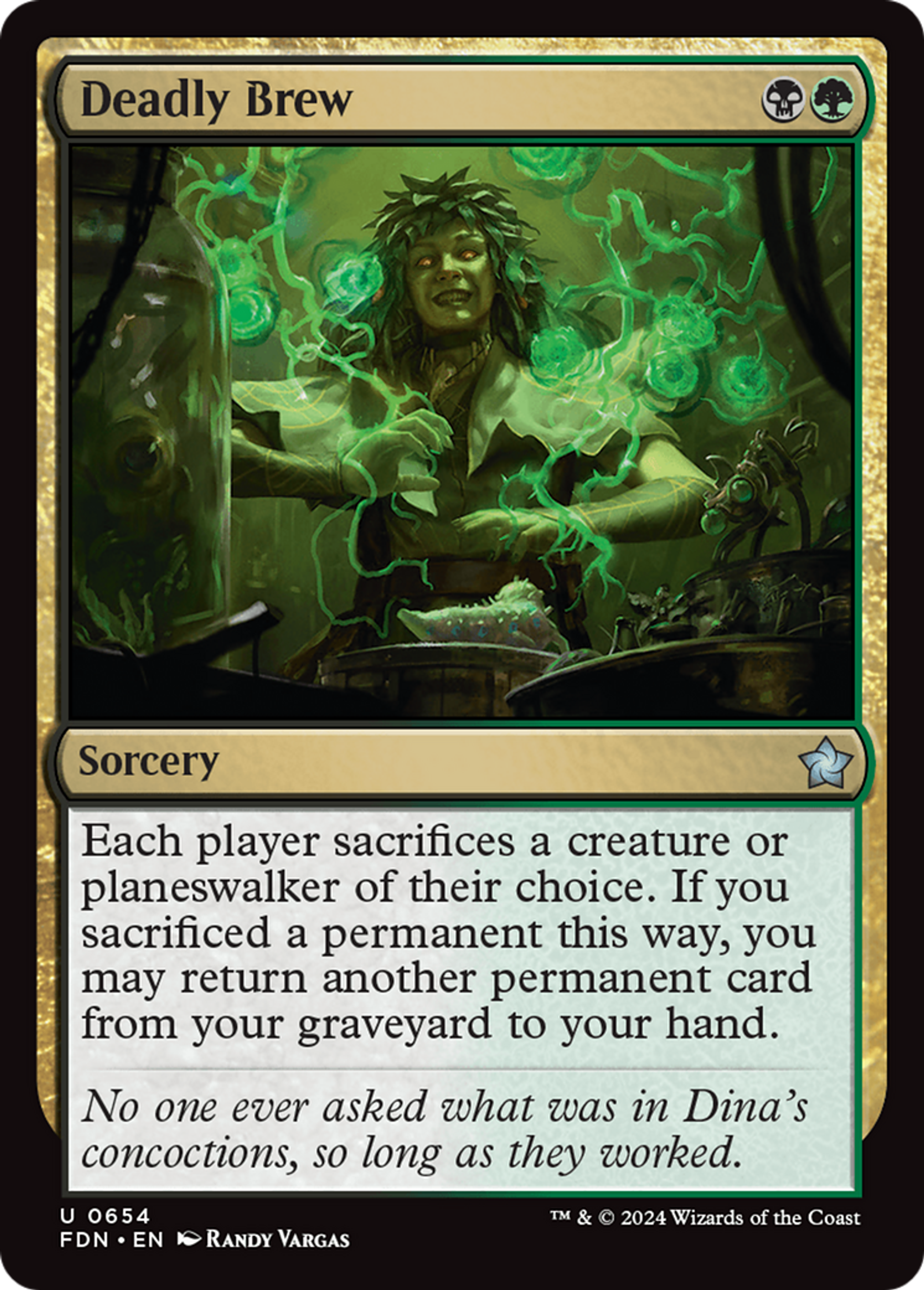Décoction mortelle — Foundations — Magic: The Gathering