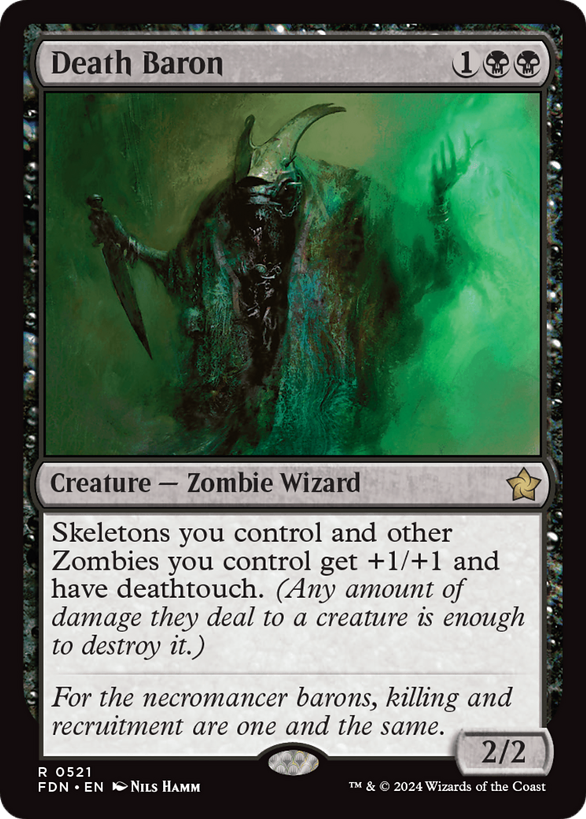 Death Baron — Foundations — Magic: The Gathering
