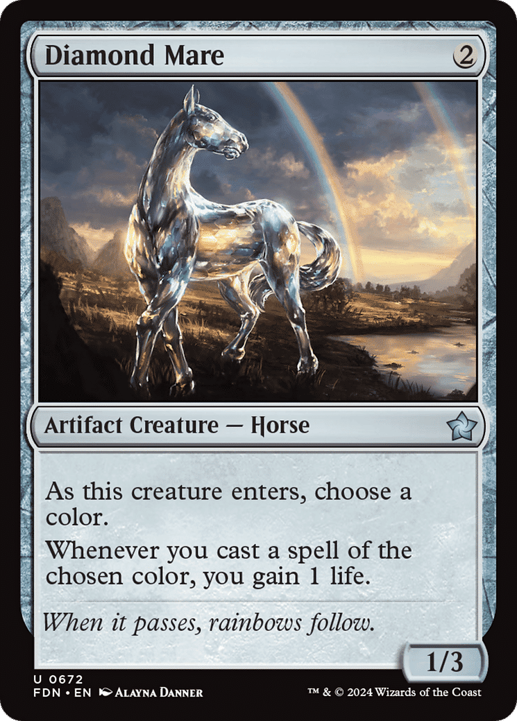 Diamond Mare — Foundations — Magic: The Gathering