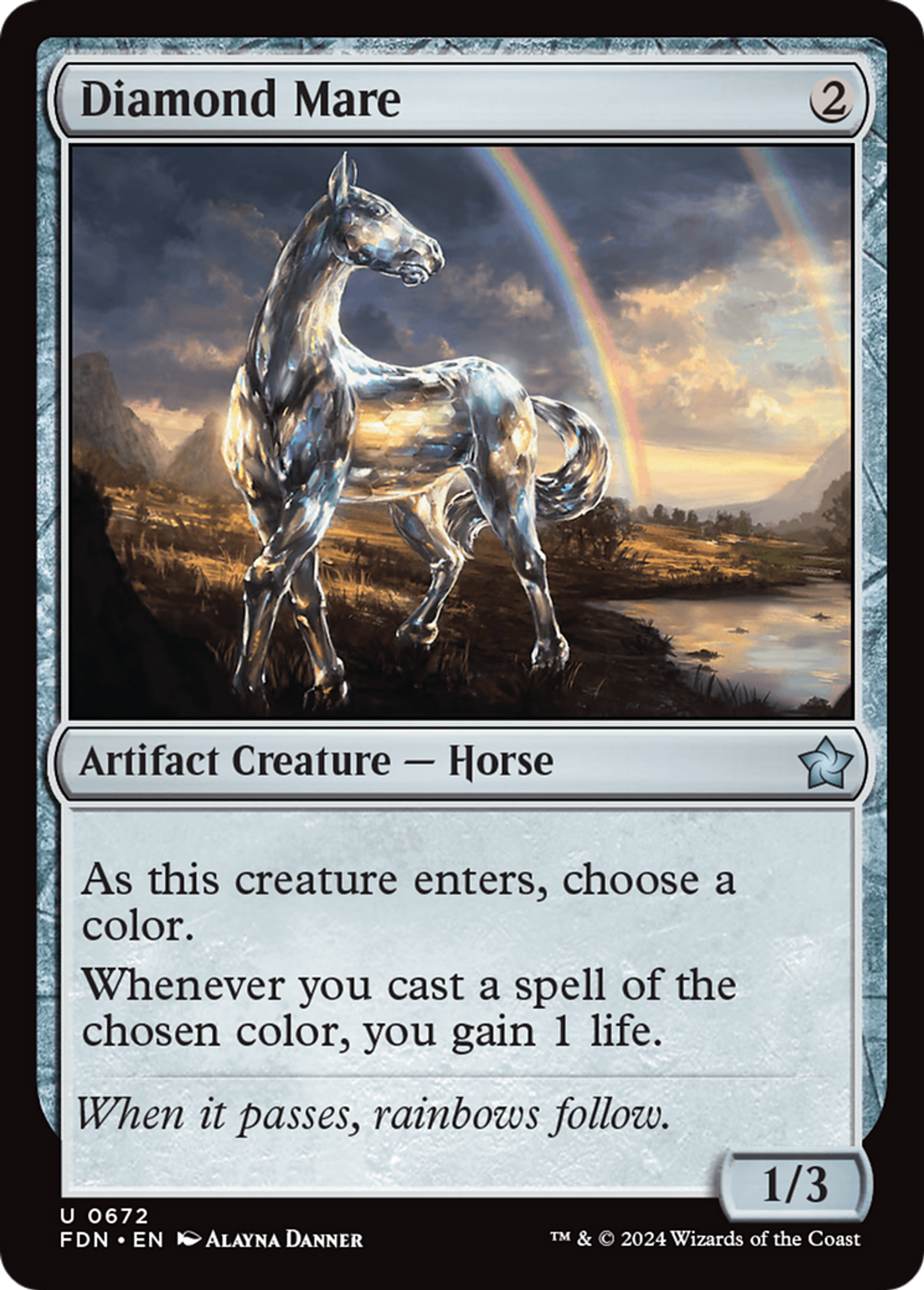 Jument du diamant — Foundations — Magic: The Gathering