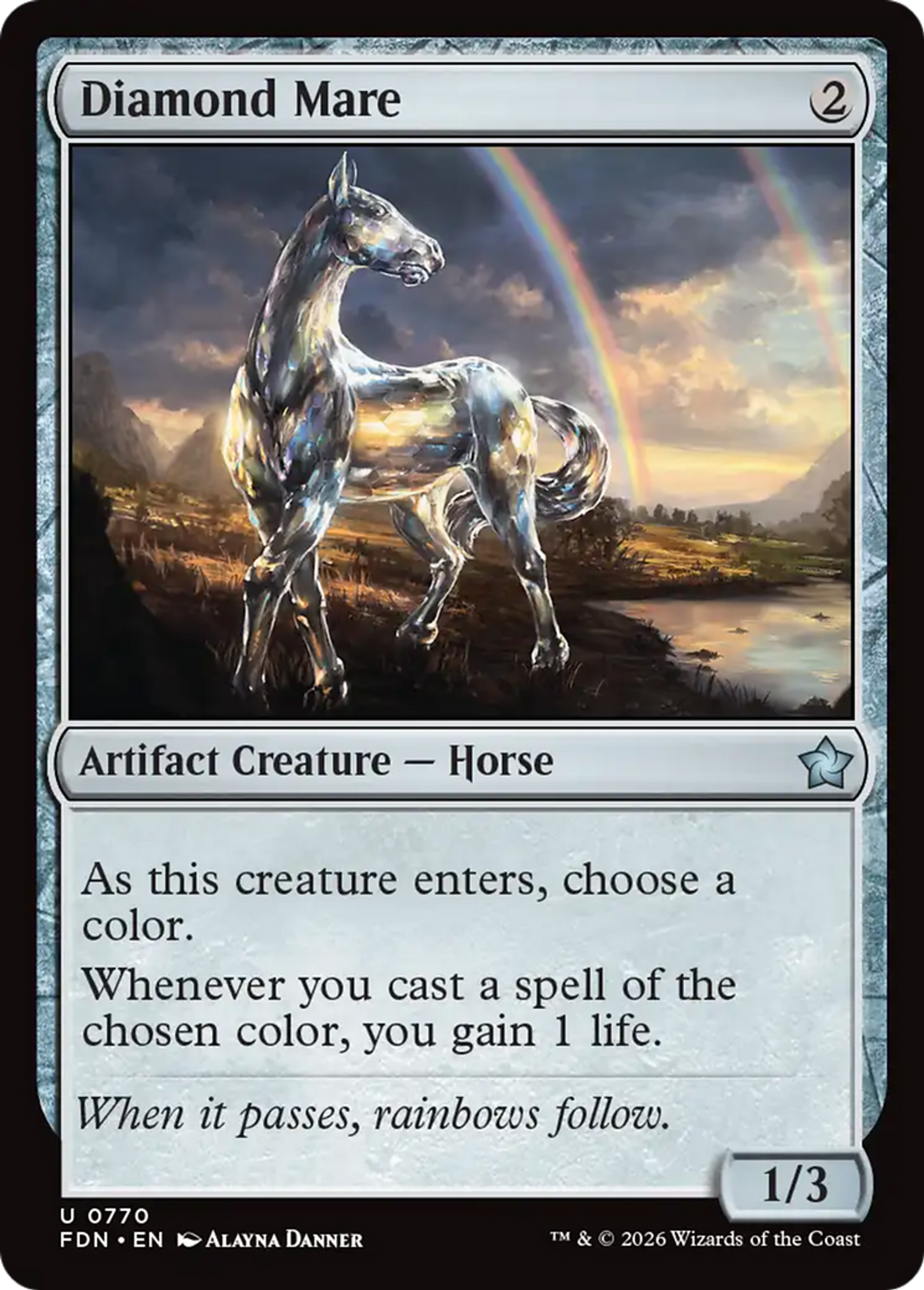 Jument du diamant — Foundations — Magic: The Gathering