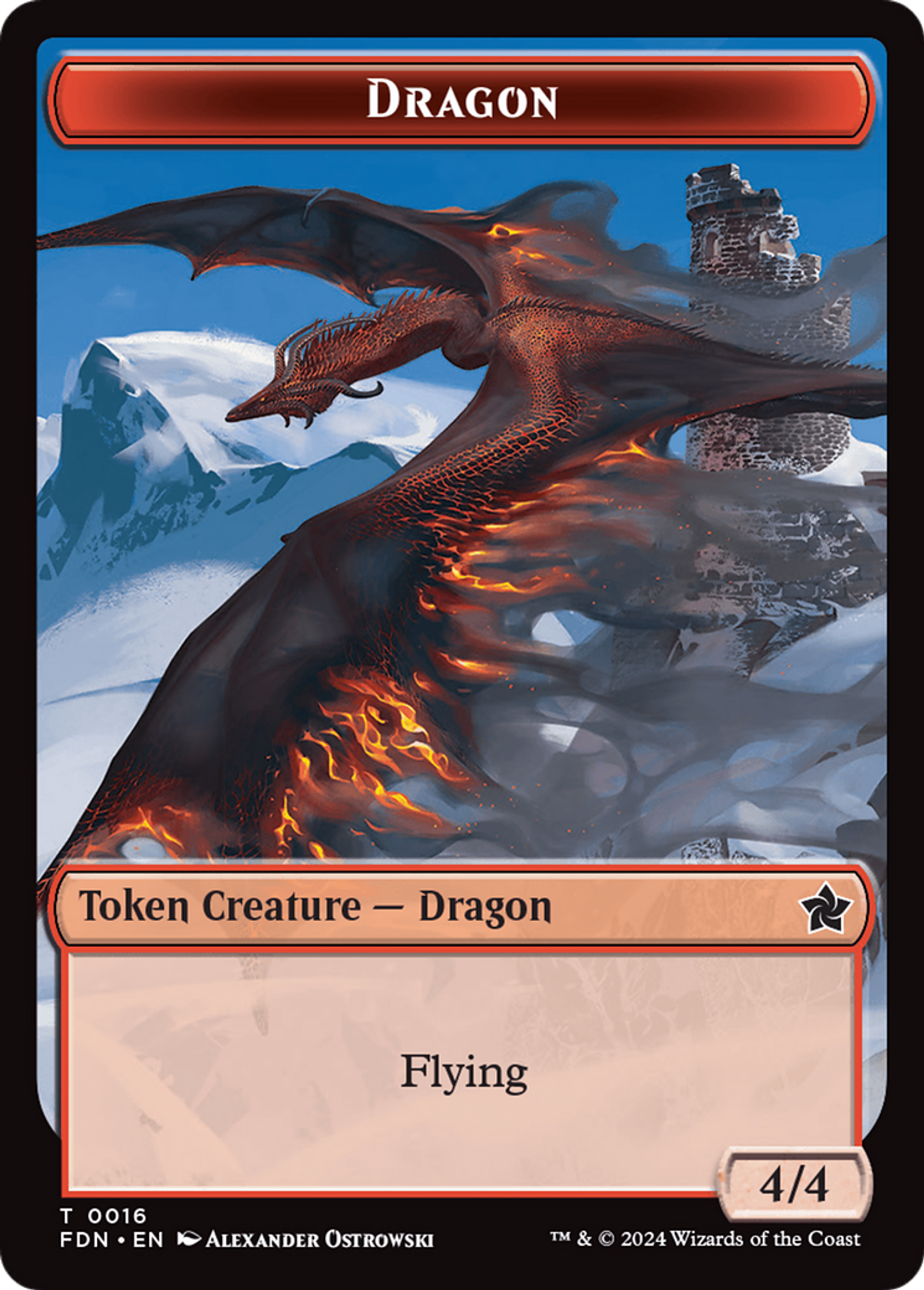 Dragon — Foundations — Magic: The Gathering