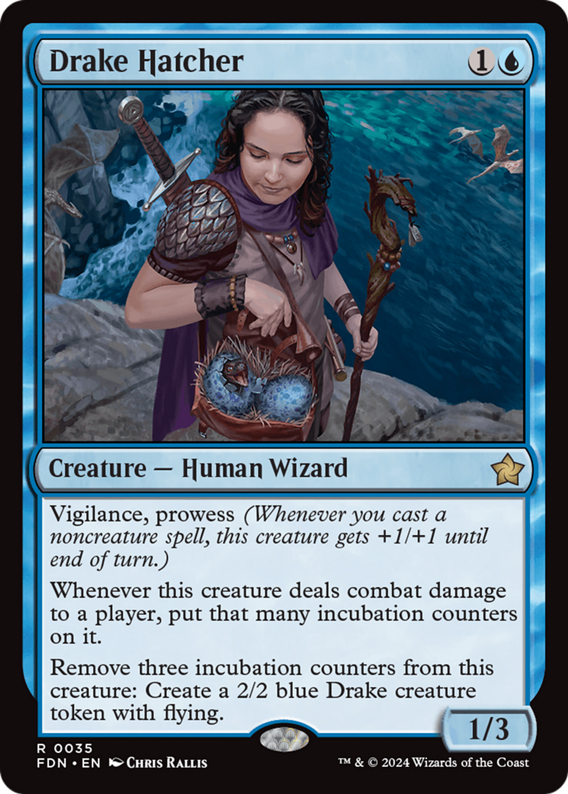 Drake Hatcher — Foundations — Magic: The Gathering