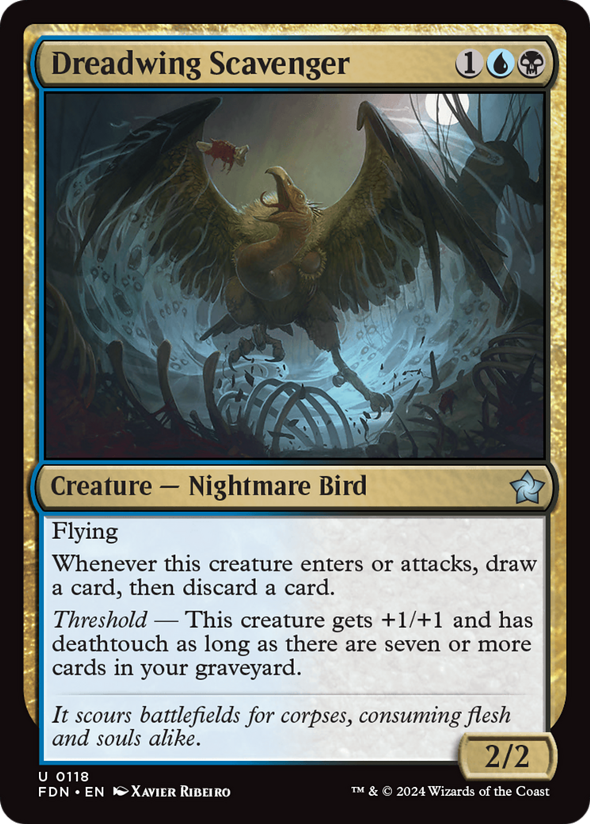 Charognard épouvantaile — Foundations — Magic: The Gathering