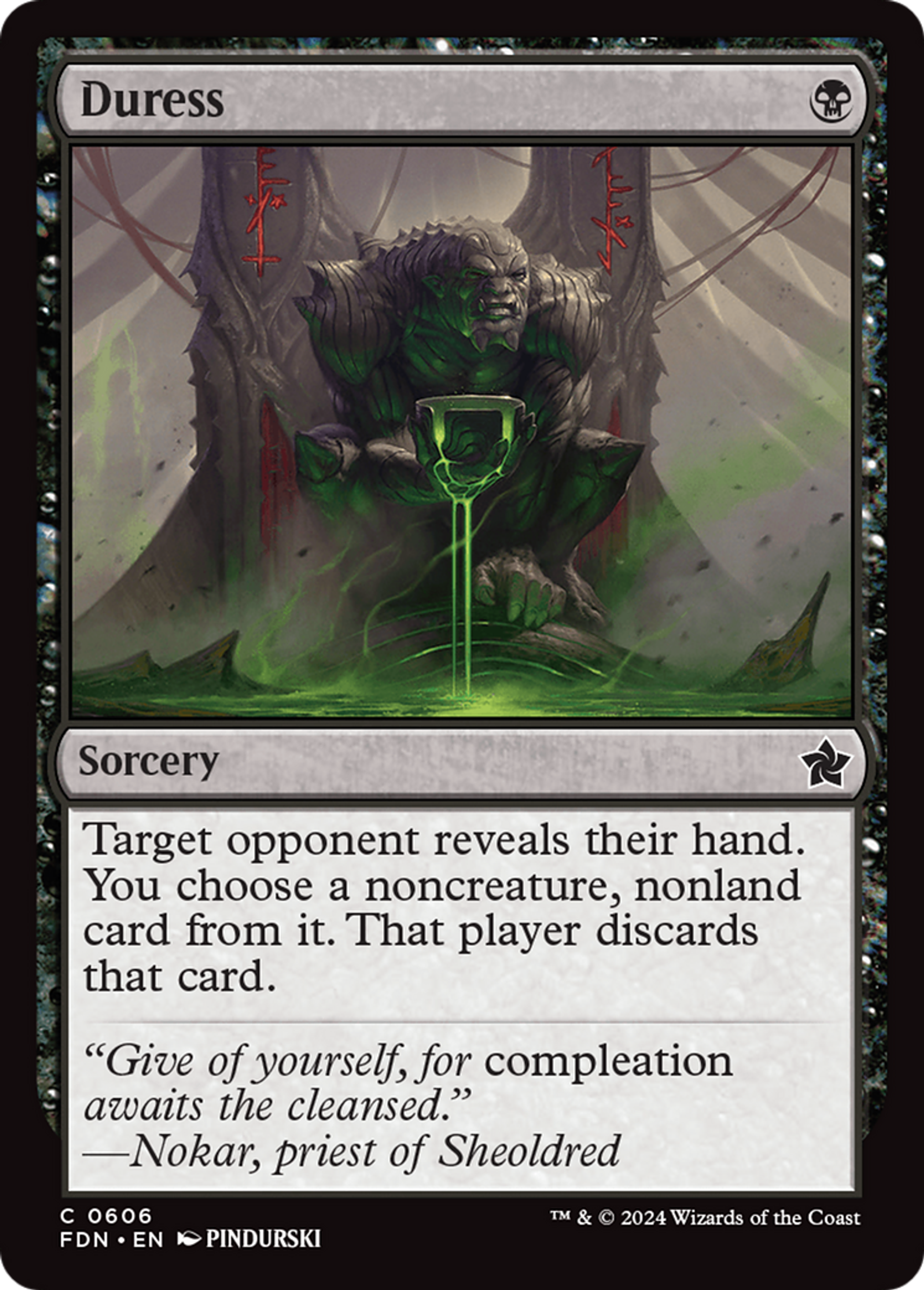 Contrainte — Foundations — Magic: The Gathering