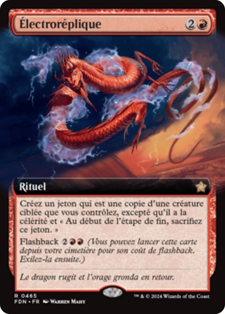 Électroréplique — Foundations — Magic: The Gathering