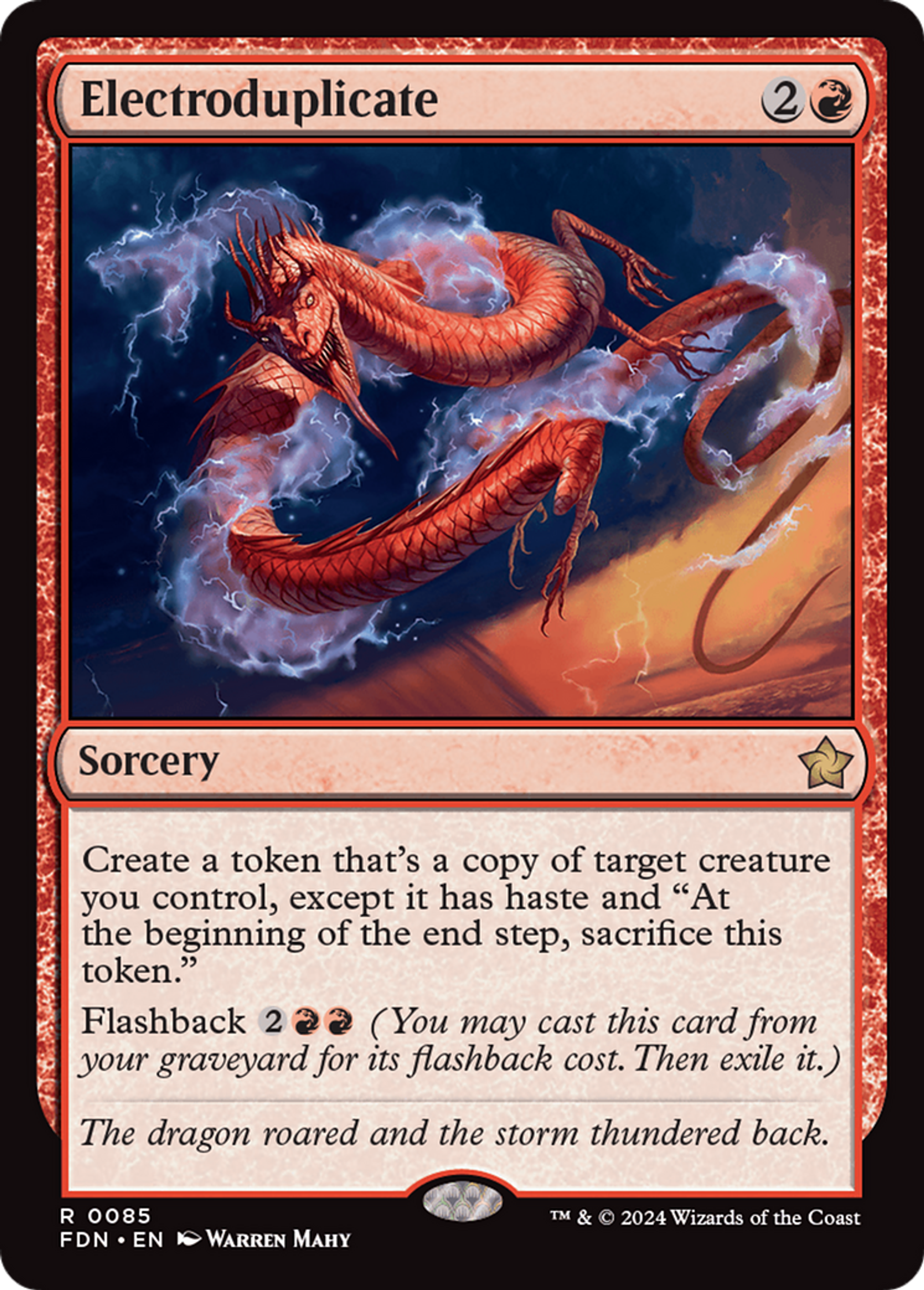 Électroréplique — Foundations — Magic: The Gathering