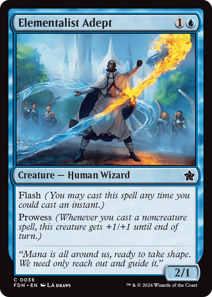 Elementalist Adept — Foundations — Magic: The Gathering
