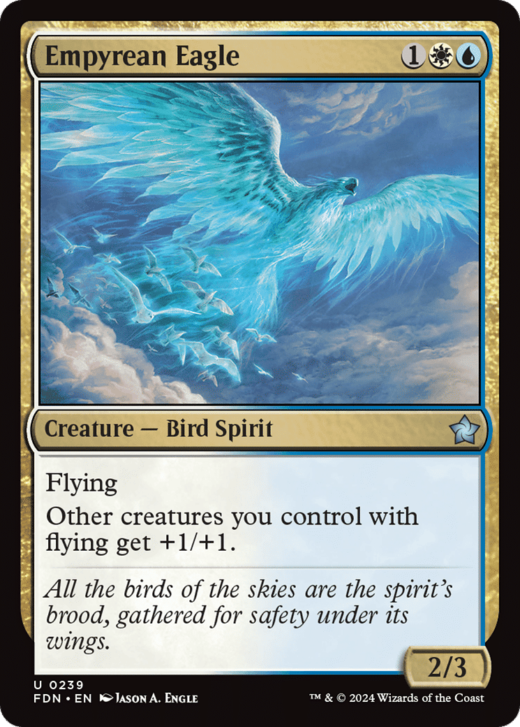 Empyrean Eagle — Foundations — Magic: The Gathering
