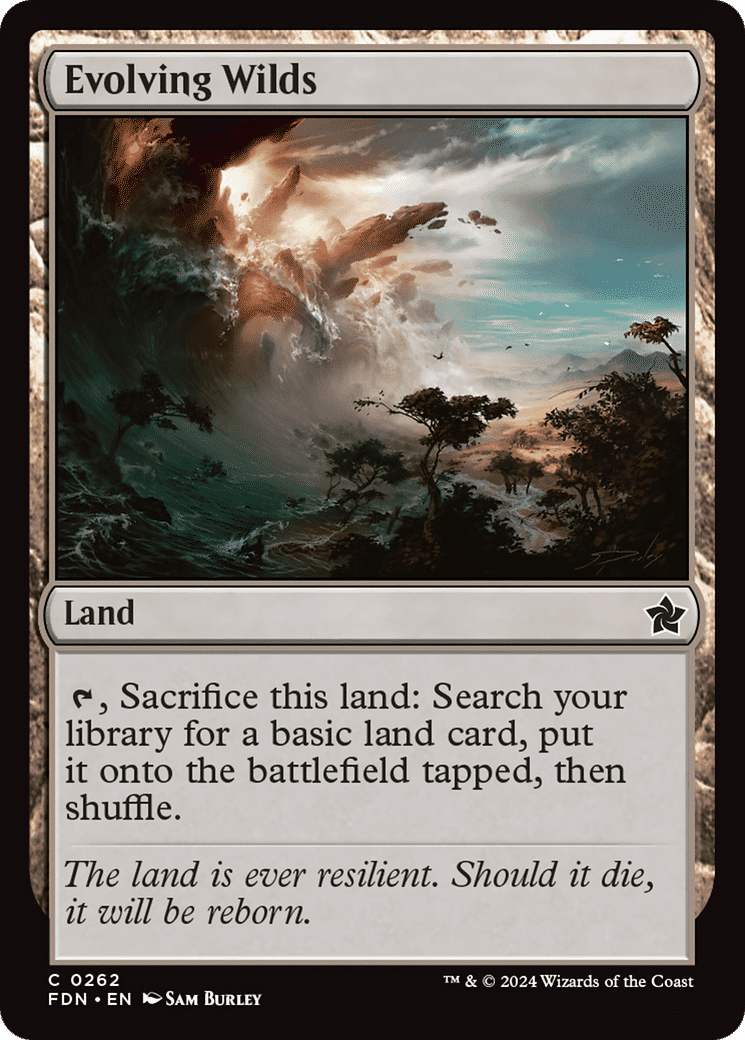 Evolving Wilds — Foundations — Magic: The Gathering