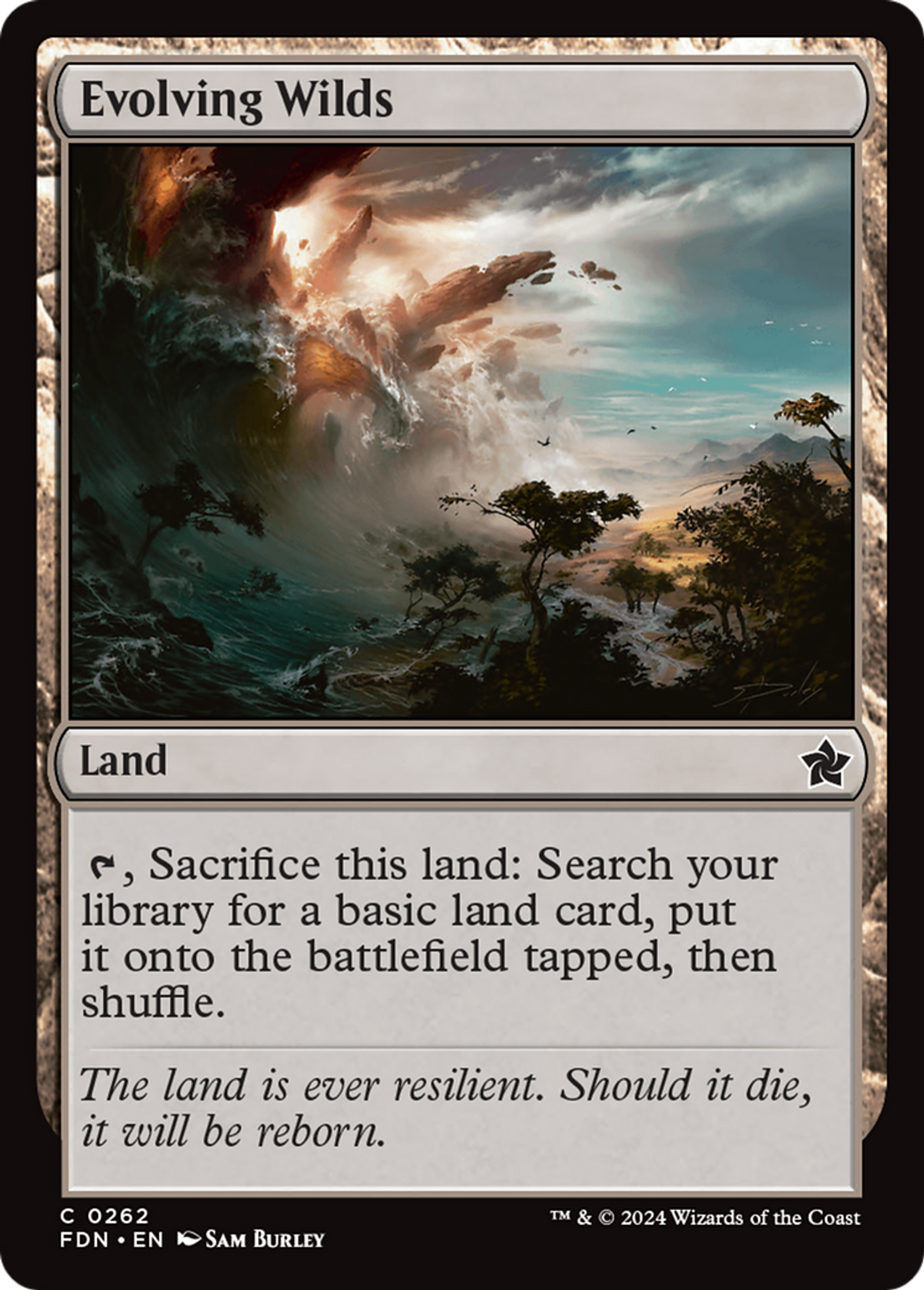 Étendues sauvages en évolution — Foundations — Magic: The Gathering